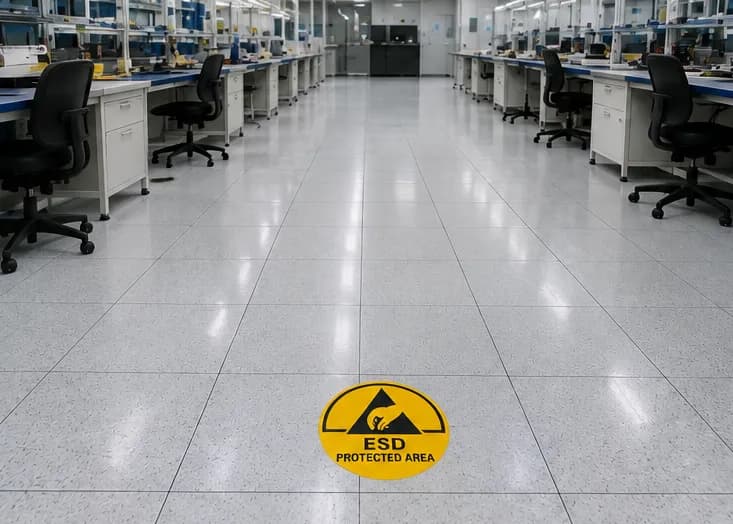 ESD Flooring for Featured Projects - ESD Tiles Chennai
