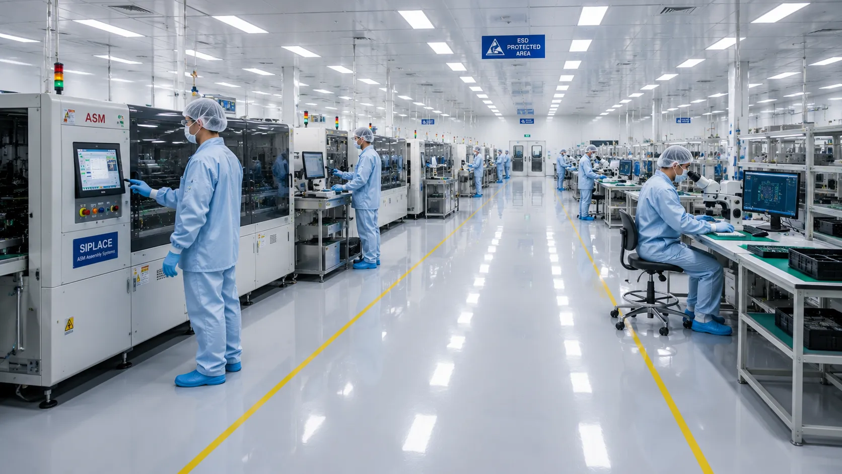 ESD Flooring for Industries Grid - ESD Tiles Chennai