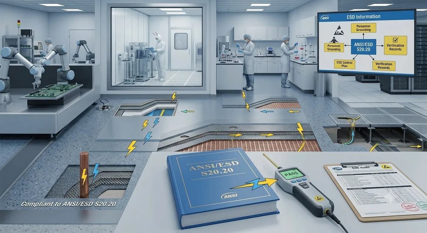 ESD Flooring for Article Content - ESD Tiles Chennai