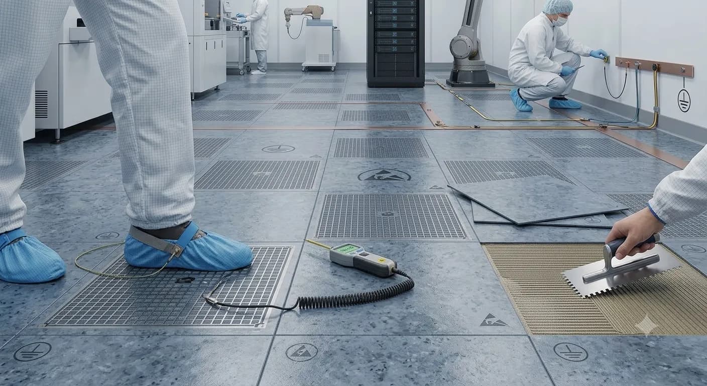 ESD Flooring for Article Content - ESD Tiles Chennai