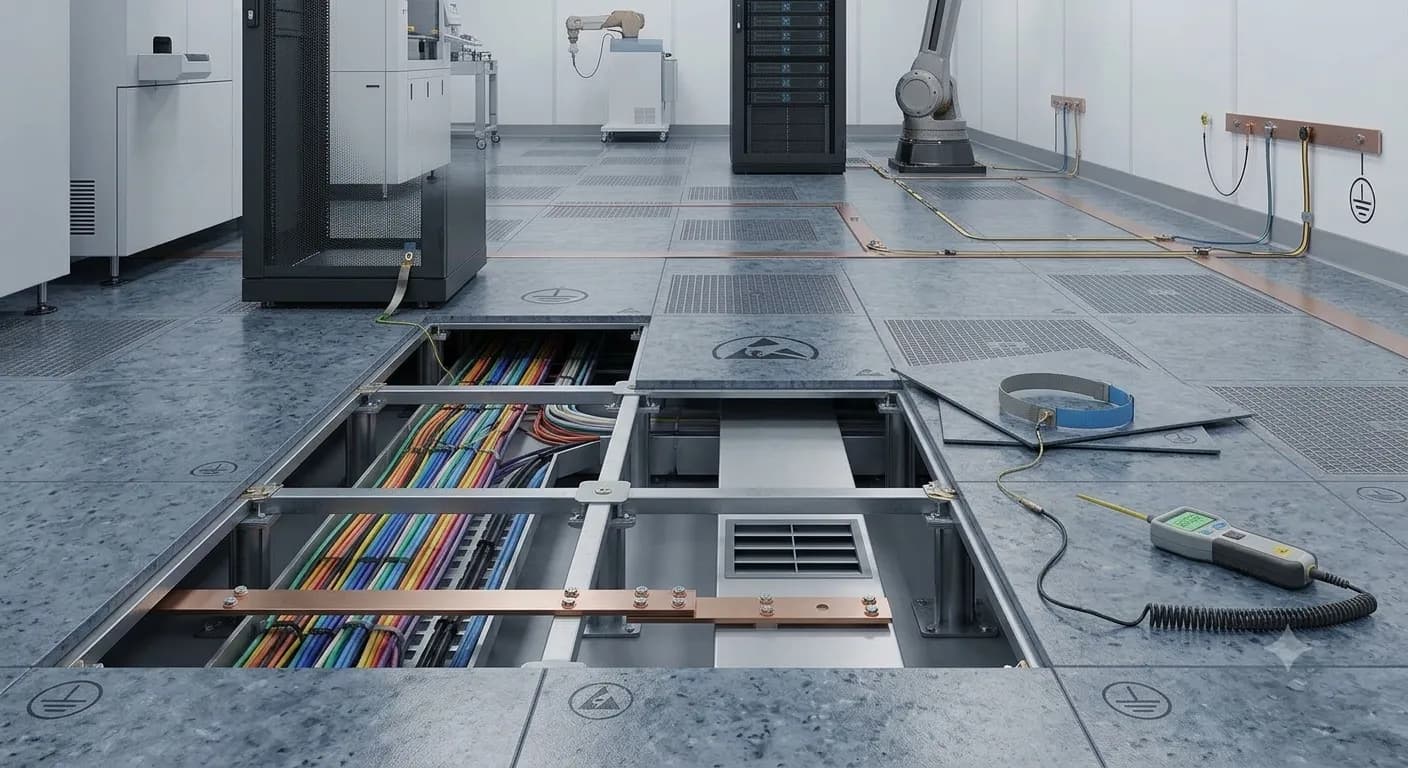 ESD Flooring for Article Content - ESD Tiles Chennai